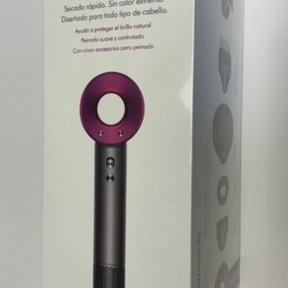 New Dyson Supersonic Hair Dryer - Fuchsia/ iron - Picture 3 of 3